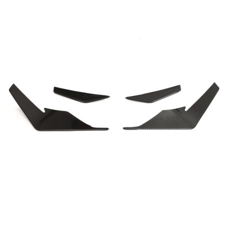 Exotic Car Gear Carbon GT-Style Front Bumper Canards for 4S Audi R8 V10+ (facelift) [ECG-AUD-23R8GTC]