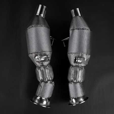 Capristo Race Downpipes for F171 Ferrari 296 GTB [02FE13803019]