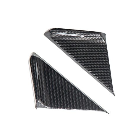 AutoTecknic Dry Carbon Side-Mirror Wind Deflector Set for 992.1 Porsche 911