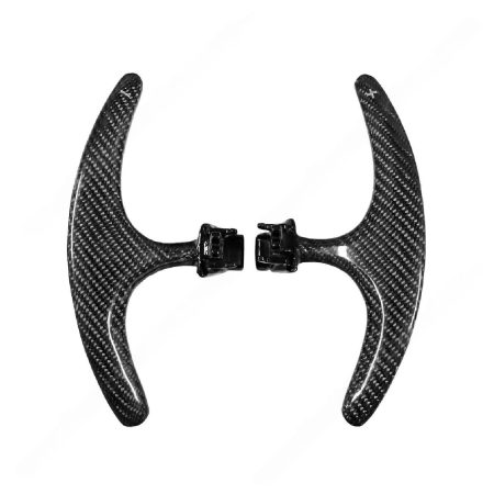 Exotic Car Gear Carbon GT-Extended Paddle Shifter Replacements for 991 Porsche 911 / 982 Boxster & Cayman, 958.2 Cayenne and 971 Panamera [ECG-POR-GTEPS]