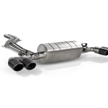 Akrapovic Titanium Evolution-Line Exhaust System with Carbon Tailpipes for 9Y3 Porsche Cayenne GTS, S and Turbo E-Hybrid (facelift / GPF / OPF) [S-PO/T/4H]