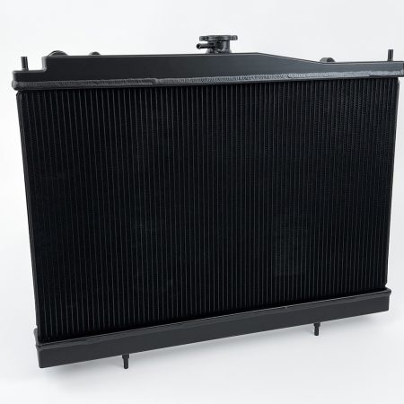 CSF x TopRank Satin Black High-Performance Radiator For R33 Nissan Skyline GTS / GT-R [7219B]