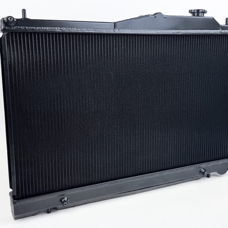 CSF Black High-Performance Radiator for VB Subaru WRX [7224B]