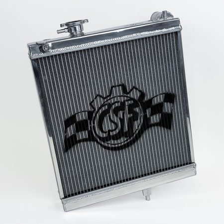 CSF Mirror-Finish Polished High-Performance Half Radiator for CT9A Mitsubishi Lancer Evolution VII / VIII / IX [7228]