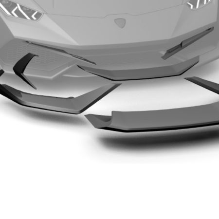 ZACOE Carbon Fiber Front Lip Set for LP610-4 Lamborghini Huracan