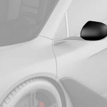 ZACOE Carbon Fiber OEM-Style Mirror Housing Set for McLaren 12C / 650S