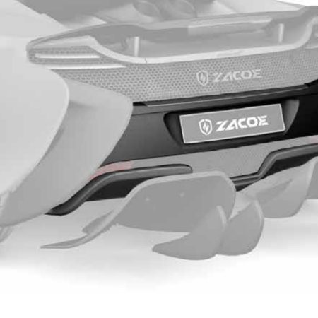 ZACOE Carbon Fiber OEM-Style Upper Rear Diffuser for McLaren 12C / 650S