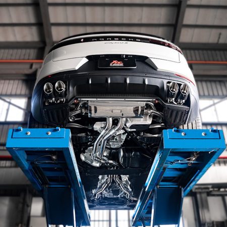 Fi EXHAUST Valvetronic Exhaust System for 9YA Porsche Cayenne GTS / S / Turbo (OPF) [PH-9Y0V8F-CBOE+TIP958S*4+CAB-4BTB*2]