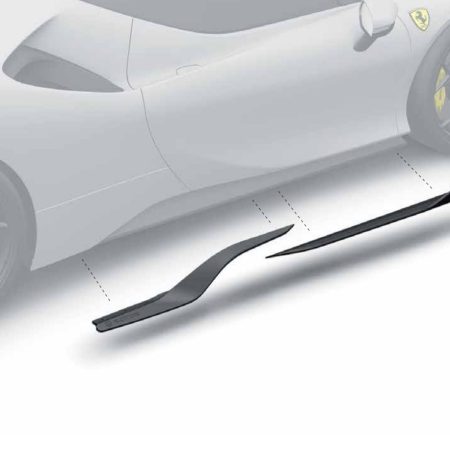 ZACOE Carbon Fiber Side Skirt Set for F173 Ferrari SF90 Stradale