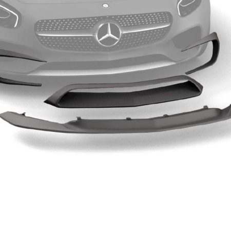 ZACOE Carbon Fiber Front Lip Set for C190 Mercedes-AMG GT / S