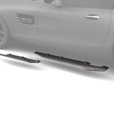 ZACOE Carbon Fiber Side Skirt Set for C190 Mercedes-AMG GT / S