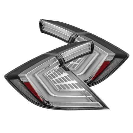 AlphaRex NOVA-Series Prismatic LED Taillights in Clear for FKx Honda Civic / Type R [676030]