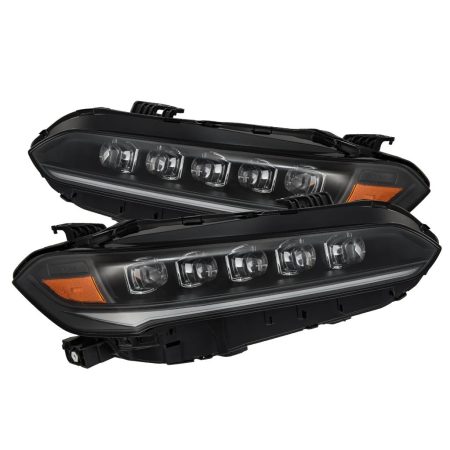 AlphaRex NOVA-Series LED Headlights in Black for FEx & FLx Honda Civic / Type R [880348]