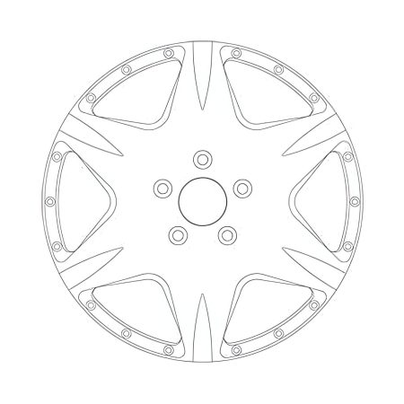 Avant Garde Custom Forged Series F560 Three-Piece Wheel