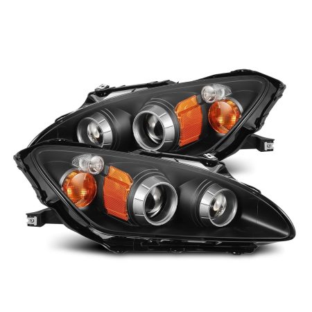 AlphaRex LUXX-Series LED Headlights in Black for AP1 / AP2 Honda S2000 [880271]