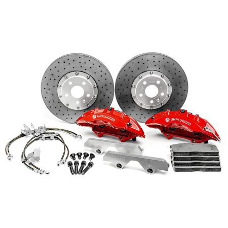 Tesla Model S / Plaid – Superlight Carbon Ceramic Front Big Brake Kit (BBK)