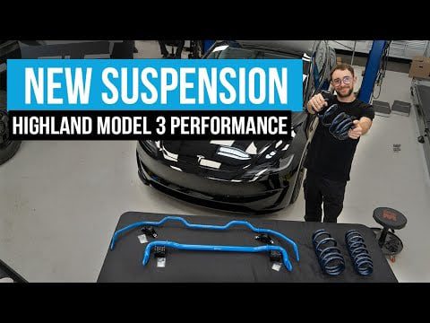 Tesla Model 3 Adjustable Front and Rear Sway Bar Set Tesla Model 3 Adjustable Front and Rear Sway Bar Set