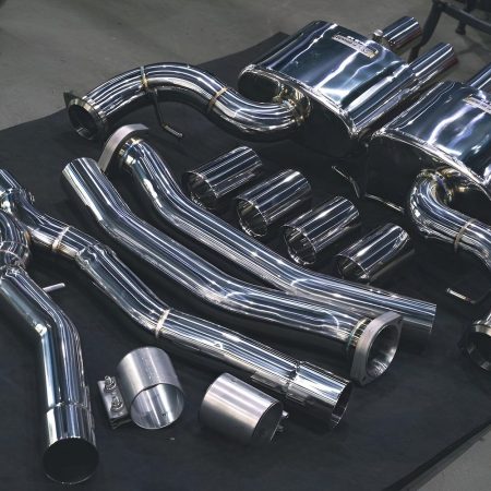 Fi EXHAUST Valvetronic Exhaust System for F141 Ferrari 599 GTB Fiorano [FR-599-CBV+TIP6389S*4]