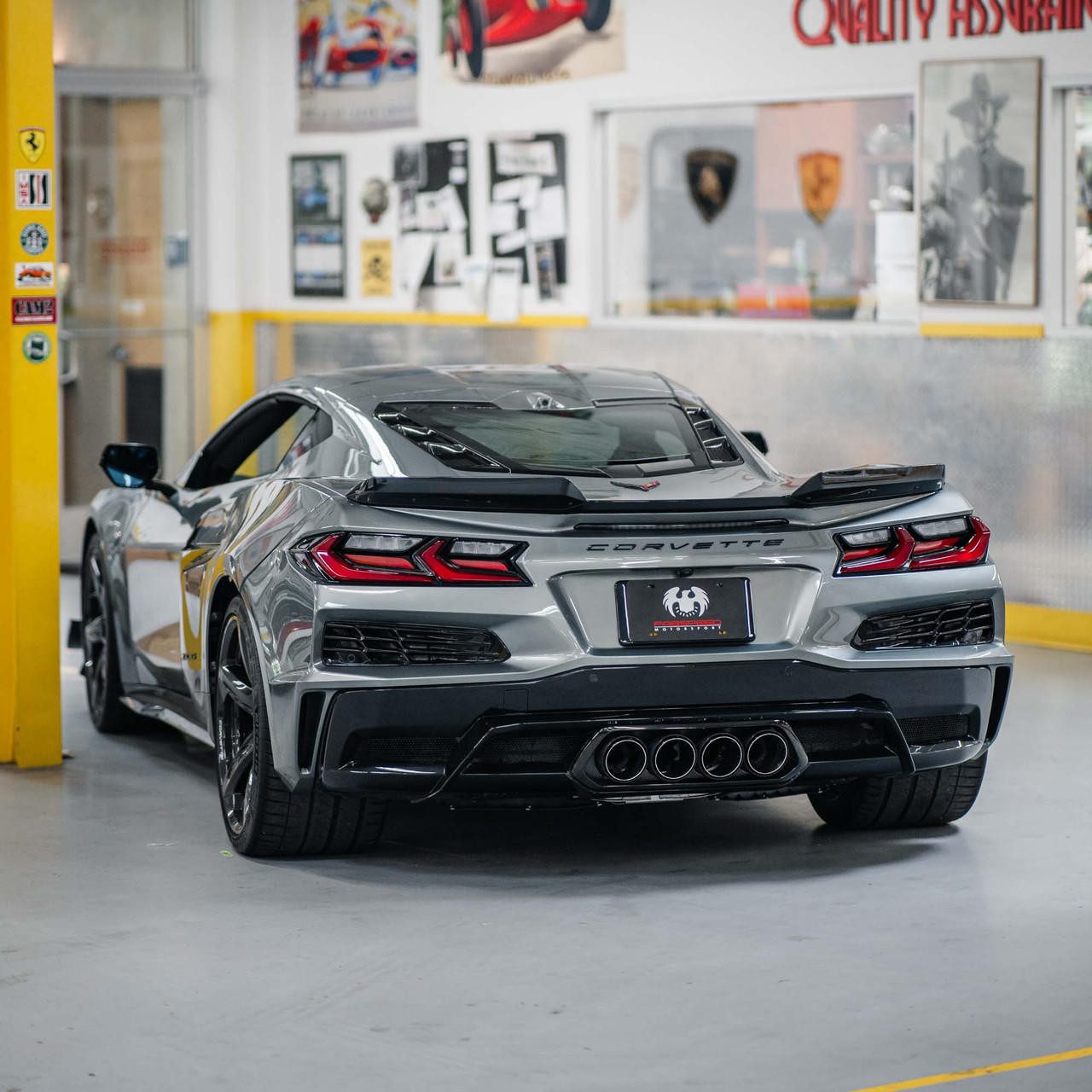 Fabspeed Carbon Quad Tips for C8 Chevrolet Corvette Z06 [FS.CHEVY.C8Z06.QTCF]