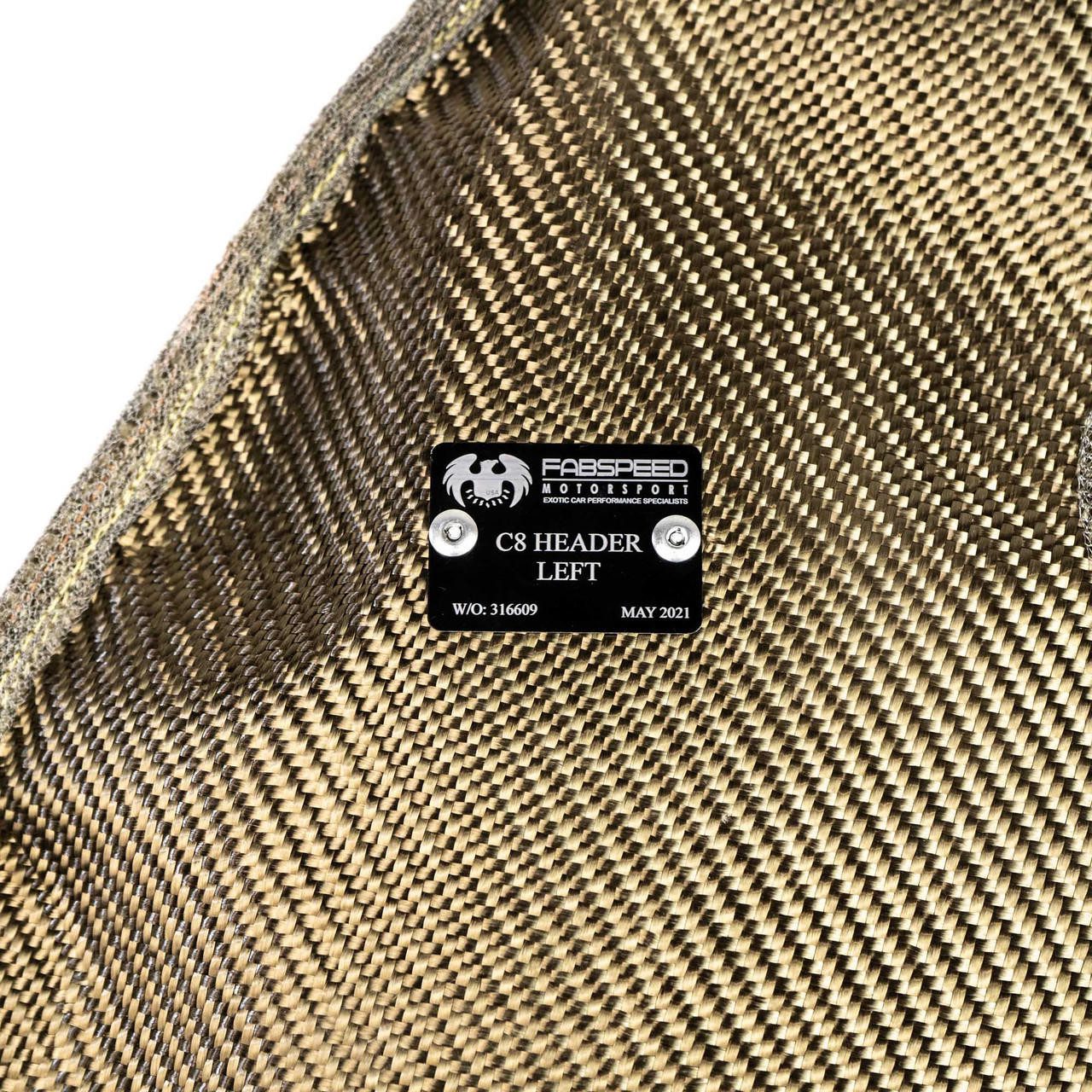 Fabspeed Header Blankets for C8 Chevrolet Corvette E-Ray and Stingray [FS.CHEVY.C8.HDRBL]