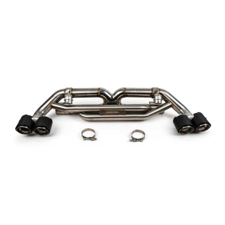 Fabspeed Valvetronic Center Muffler Bypass X-Pipe for 991.2 Porsche 911 Carrera [FS.POR.9912.VLVXX]