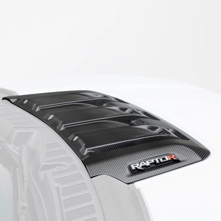 Vorsteiner VRS Carbon Hood Scoop Trim for P702 Ford F-150 Raptor R [FRT1025/FRT1026]