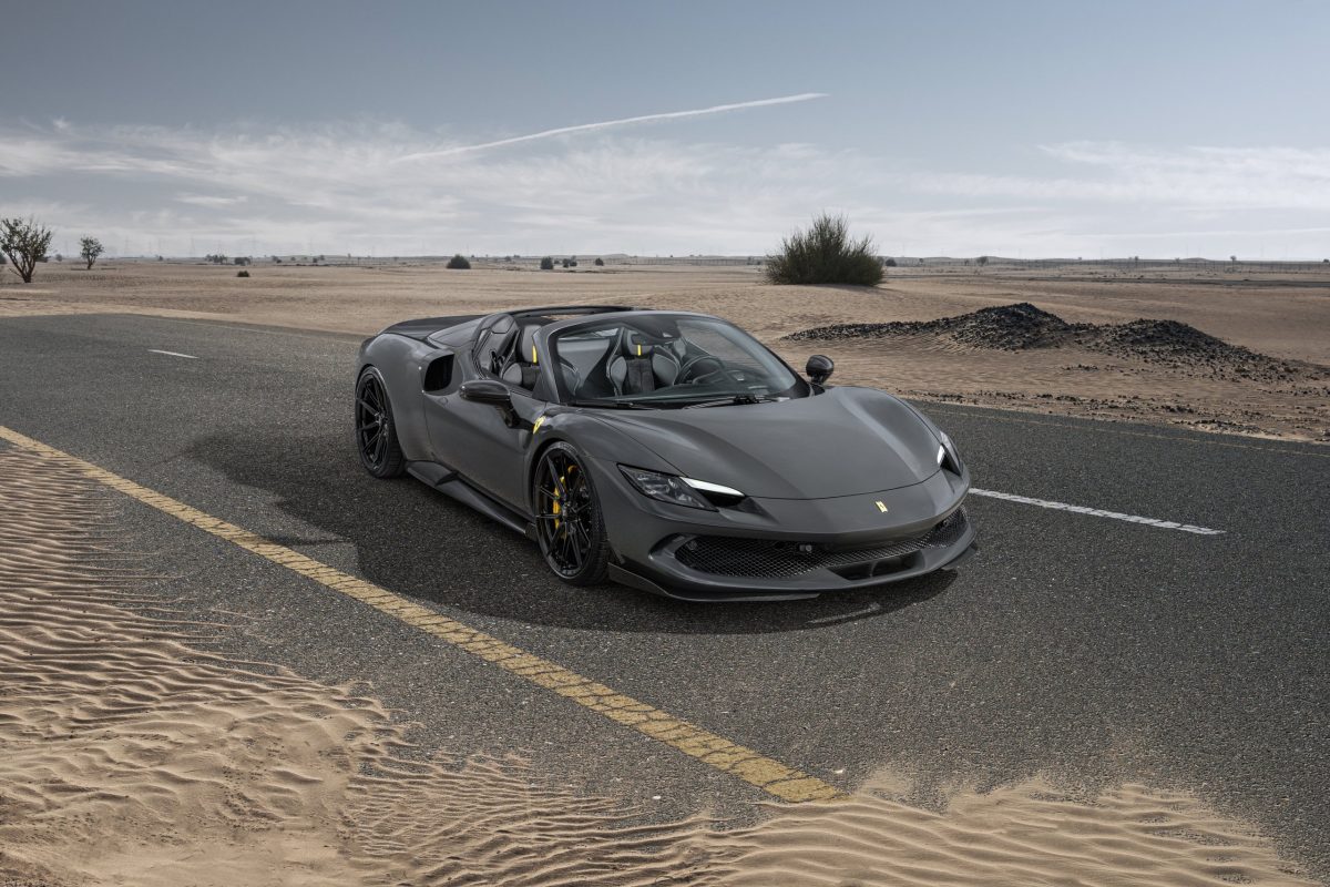 Novitec Ferrari 296 GTS – Carbon Fiber Aero Kit And Forged Wheels