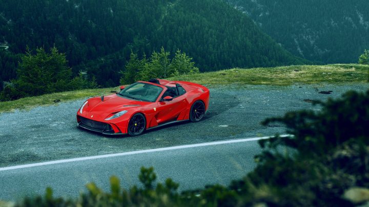 Rosso Corsa Ferrari 812 GTS N-LARGO By NOVITEC