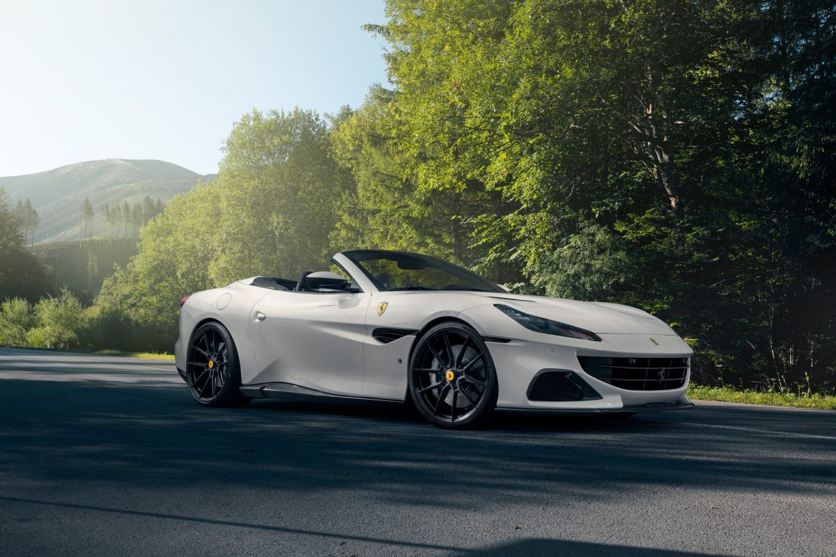 Bianco Avus Novitec Ferrari Portofino M – Carbon Fiber Aero & Lightweight Aftermarket Wheel