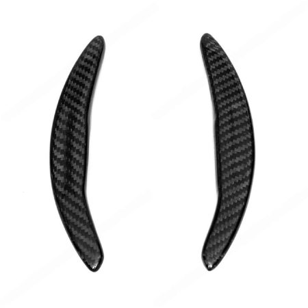 Exotic Car Gear Carbon GT Style Extended Shifter Paddles – Gloss Finish for McLaren 12C / 540C / 570S / 570GT / 650S / 675LT /720S / 750S / 765LT / Artura / GT [ECG-MCL-GTPSM]