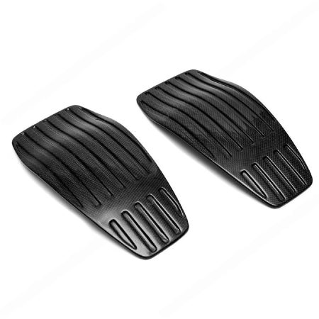 Exotic Car Gear Carbon Top Center Engine Intake Panel Cover – Ribbed Finish for McLaren 12C / 540C / 570S / 570GT / 650S [ECG-MCL-ITPR]