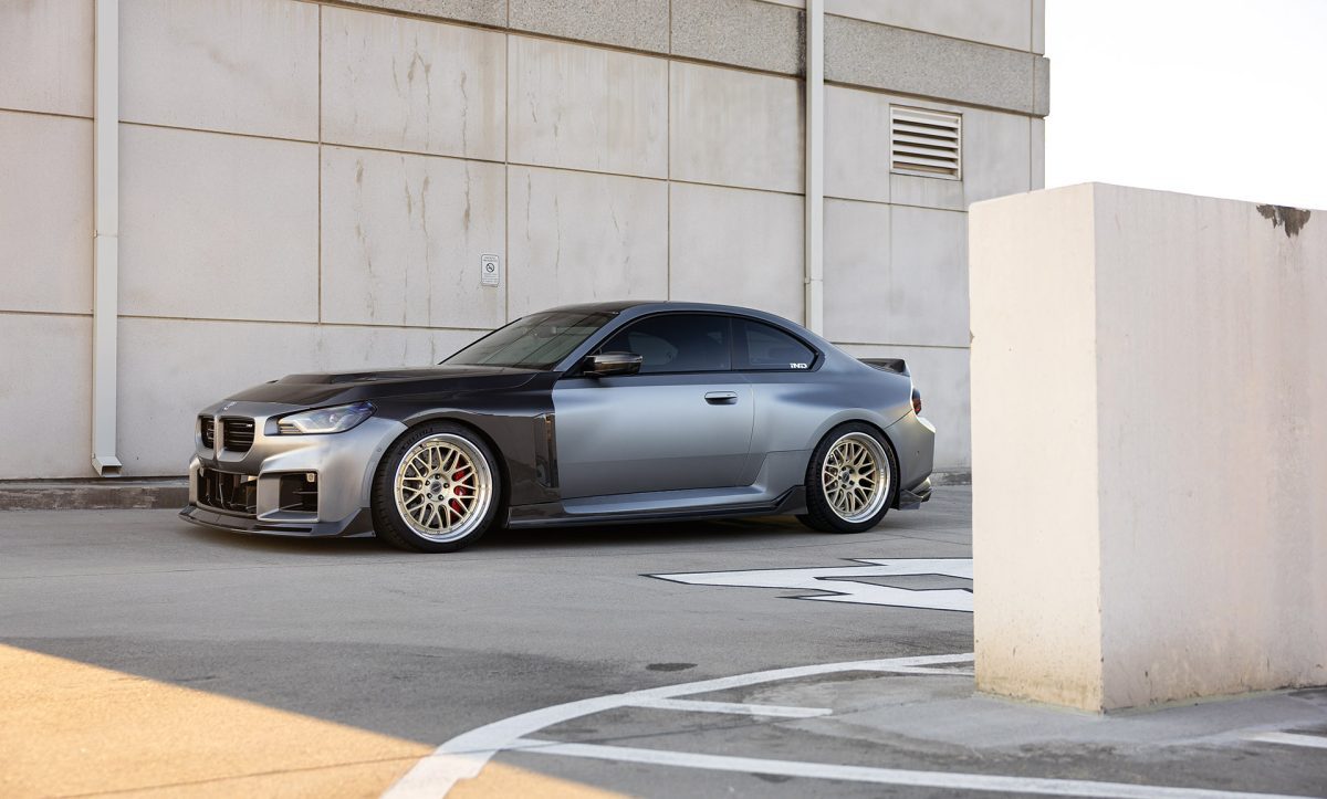 Frozen Gray BMW G87 M2 Widebody With MV Forged Wheels
