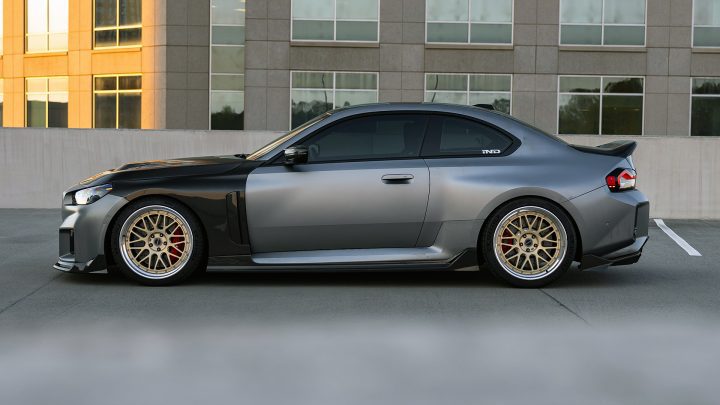 Frozen Gray BMW G87 M2 Widebody With MV Forged Wheels