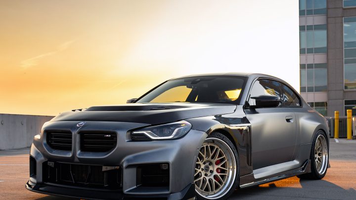 Frozen Gray BMW G87 M2 Widebody With MV Forged Wheels