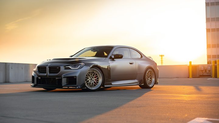 Frozen Gray BMW G87 M2 Widebody With MV Forged Wheels