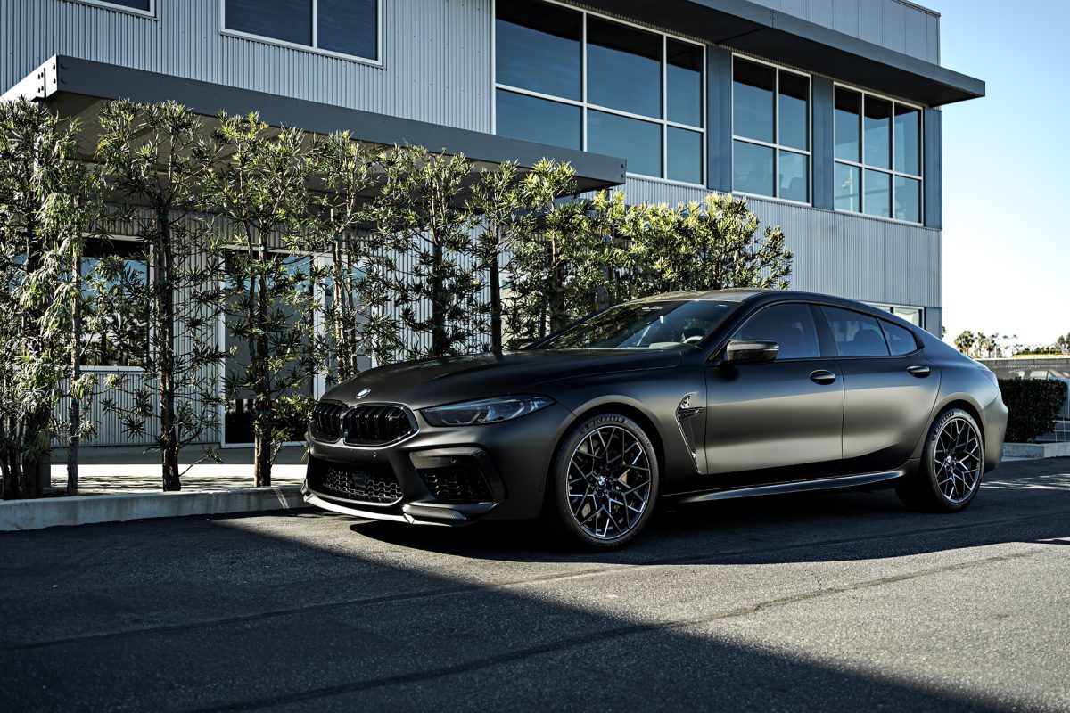 Stealth BMW M8 Comp Gran Coupe – PPF, Premium ceramic window tint, Ceramic Coating and More