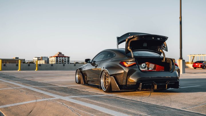 Black ADRO Widebody BMW M4 - MV FORGED LM-101 Wheels