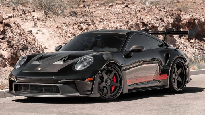 Black Porsche 911 GT3 RS - MV FORGED PS0 | MV40 Wheels