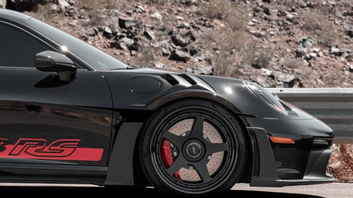 Black Porsche 911 GT3 RS - MV FORGED PS0 | MV40 Wheels