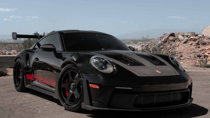 Black Porsche 911 GT3 RS - MV FORGED PS0 | MV40 Wheels