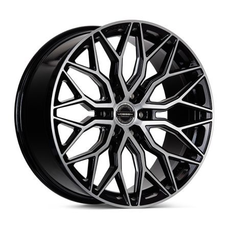 Vossen Hybrid Forged (6-lug) Series HF6-3 Wheel in Brushed Gloss Black – 20×9.5 +15 6-135 [HF63-0F02]