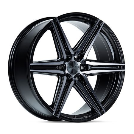 Vossen Hybrid Forged (6-lug) Series HF6-2 Wheel in Tinted Gloss Black Wheel – 22×9.5 +20 6-135 [HF62-2F22]
