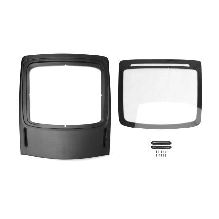 Silver Rocket Dry Carbon V-Frame Tailgate with Lightweight Glass for 981 / 982 Porsche Boxster and Cayman