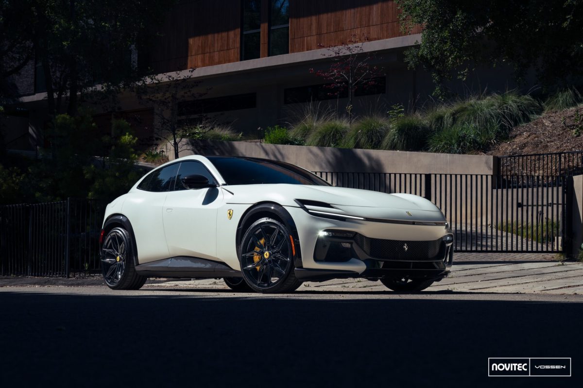 Bianco Italia Ferrari Purosangue – Novitec x Vossen Series: NF11 Forged Wheels