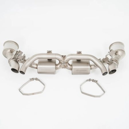 VF Engineering Titanium Valved Exhaust System for 992.1 Porsche 911 Turbo / S [VFE.POR.92T.TIV]
