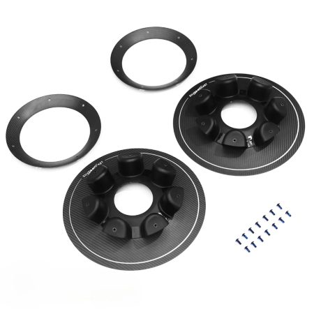 Silver Rocket Dry Carbon R-HR Aerodisc for 982 Porsche 718 Cayman GT4 RS