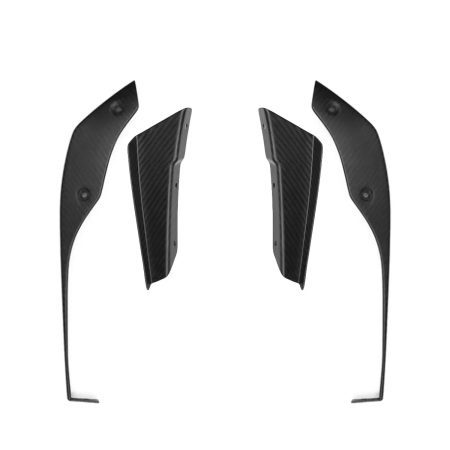 Silver Rocket Dry Carbon Dive Plane & Lower Side Spoiler for 982 Porsche 718 Cayman GT4 RS