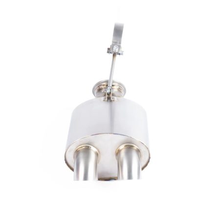 JCR Titanium Silenced Exhaust Tips for 981 Porsche Boxster Spyder / Cayman GT4