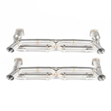 JCR Titanium Non-Silenced Race Exhaust System for 997 Porsche GT2 / GT2 RS