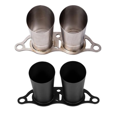 JCR Titanium Superlight Megaphone Exhaust Tips for 991 Porsche 911 GT3 / GT3 RS / R